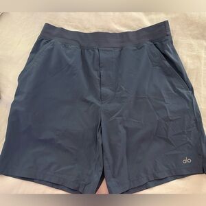 ALO Yoga Blue Athletic Shorts